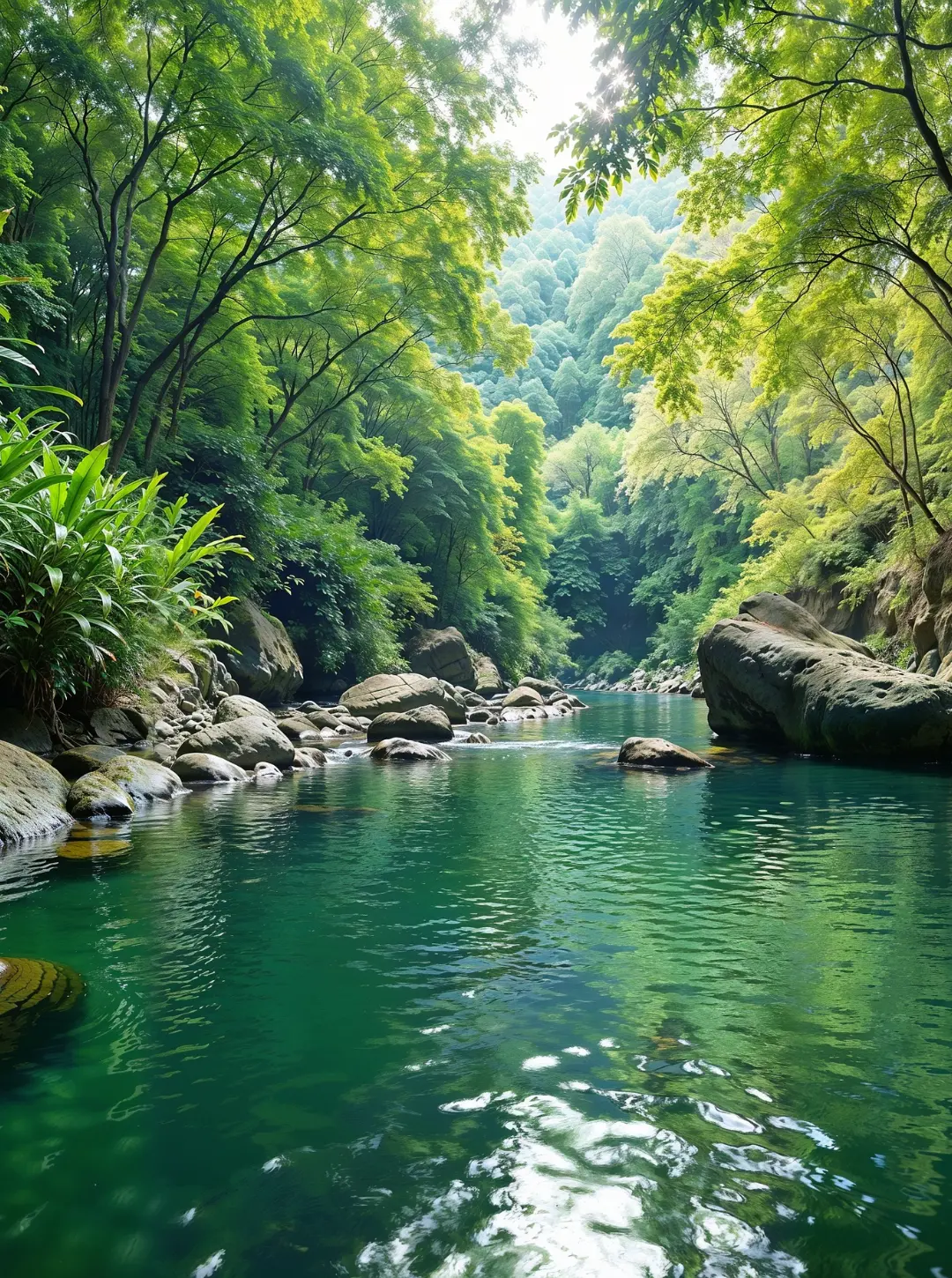 Western Ghats river